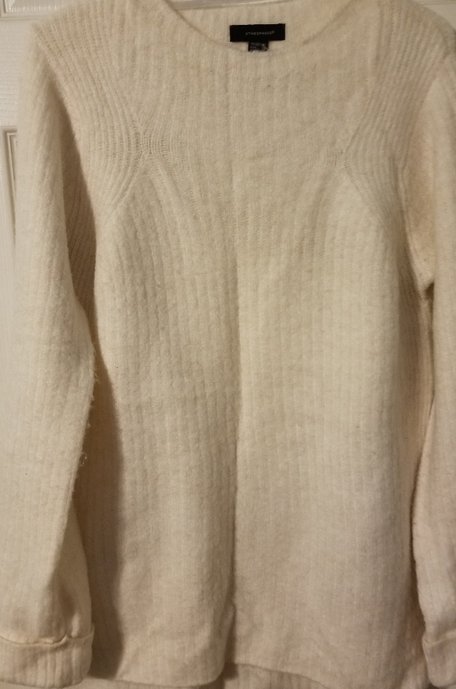🍁Cream oversized sweater🍁